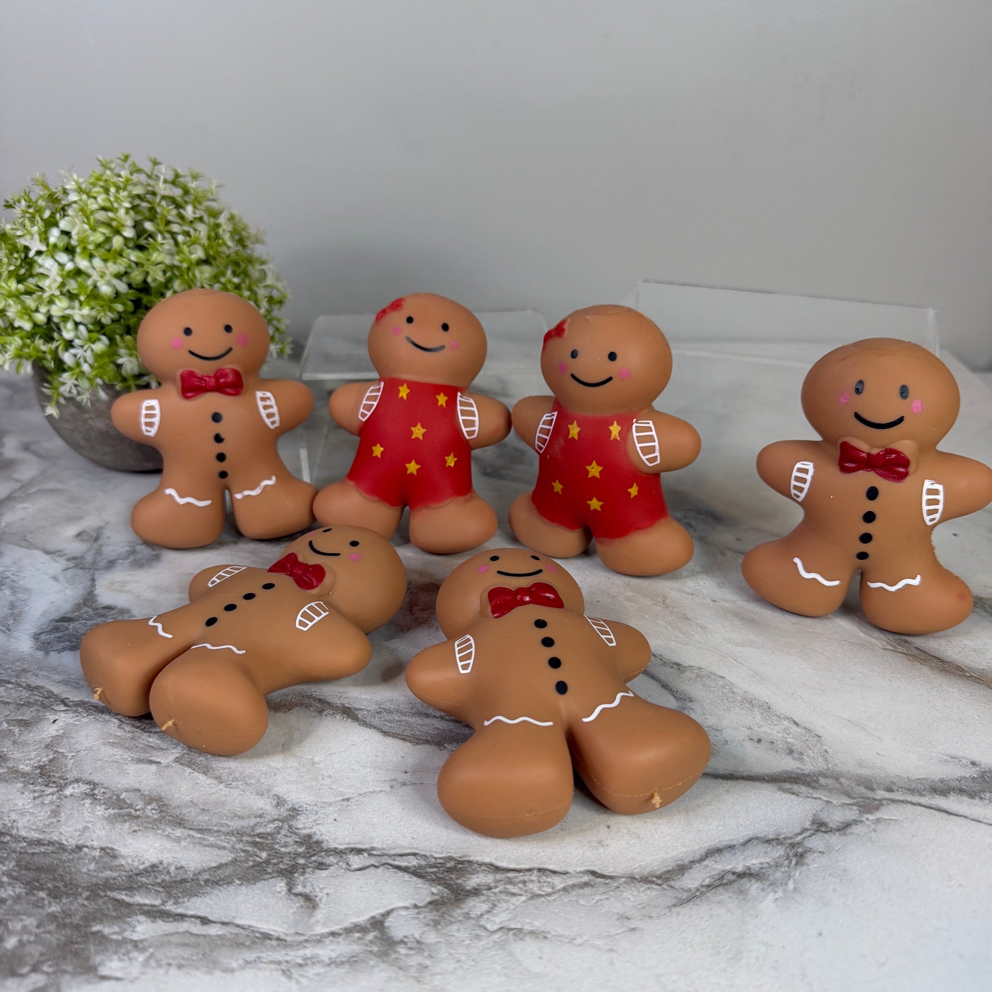 Squishy Toy - Gingerbread Man + Woman