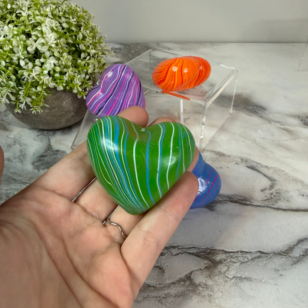 Squishy Toy - Heart, Marble - PREORDER