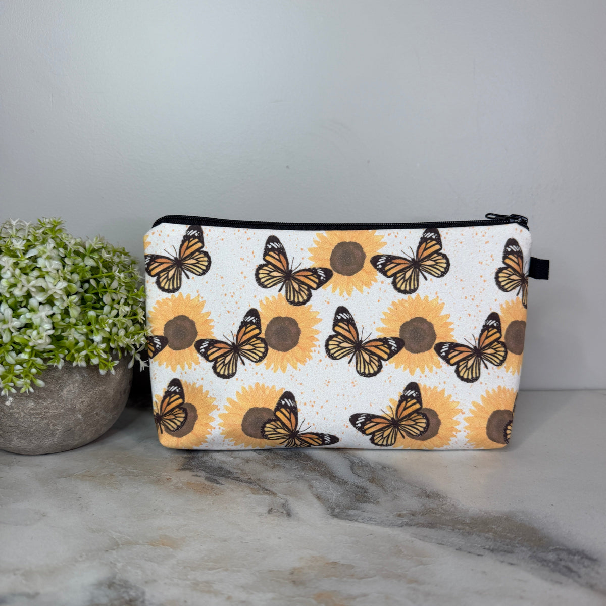 Pouch - Butterfly Sunflower
