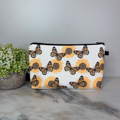 Pouch - Butterfly Sunflower