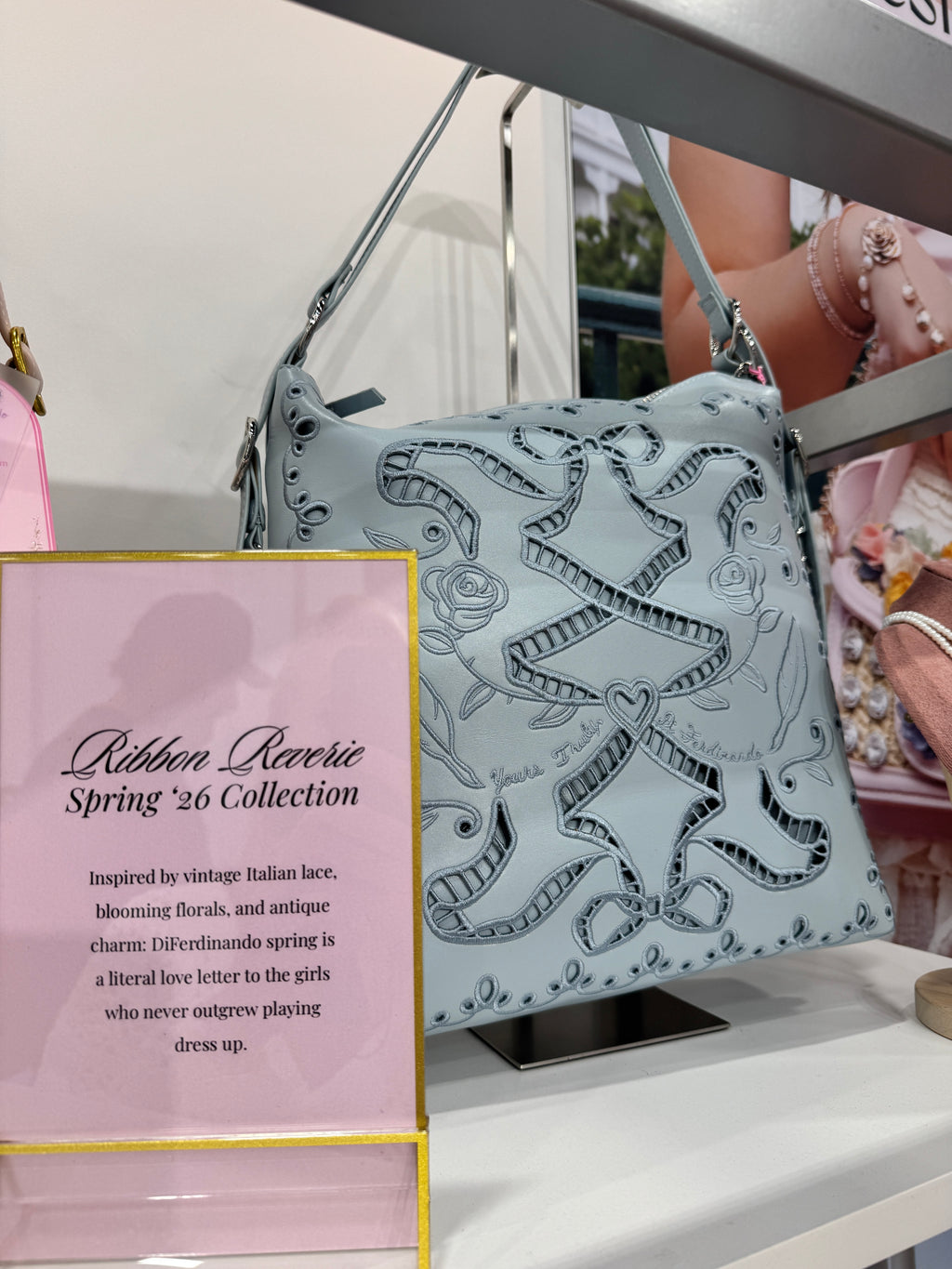 Ribbon Reverie Convertible Hobo Backpack