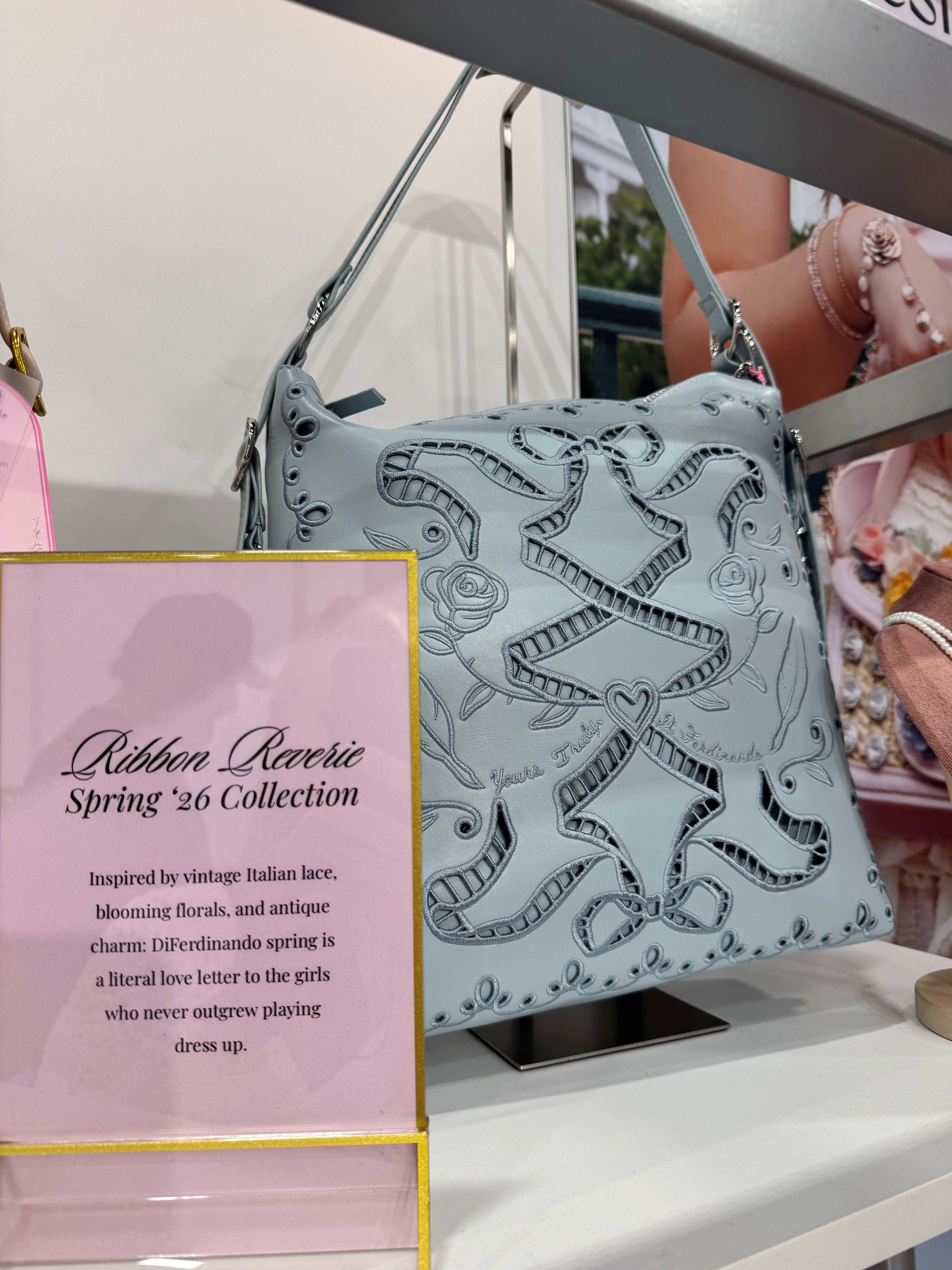 Ribbon Reverie Convertible Hobo Backpack