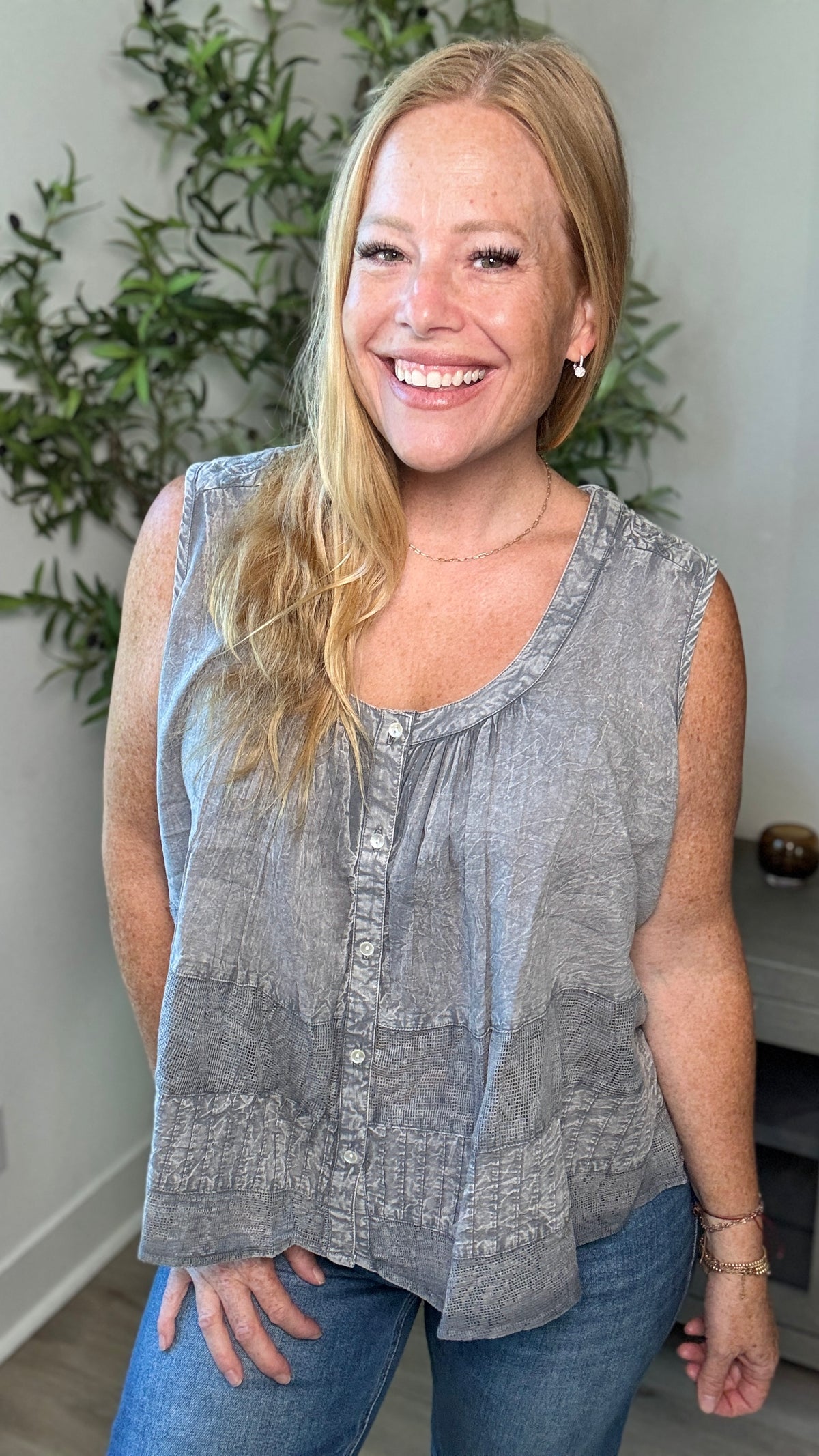 Free Spirit Button Down by POL