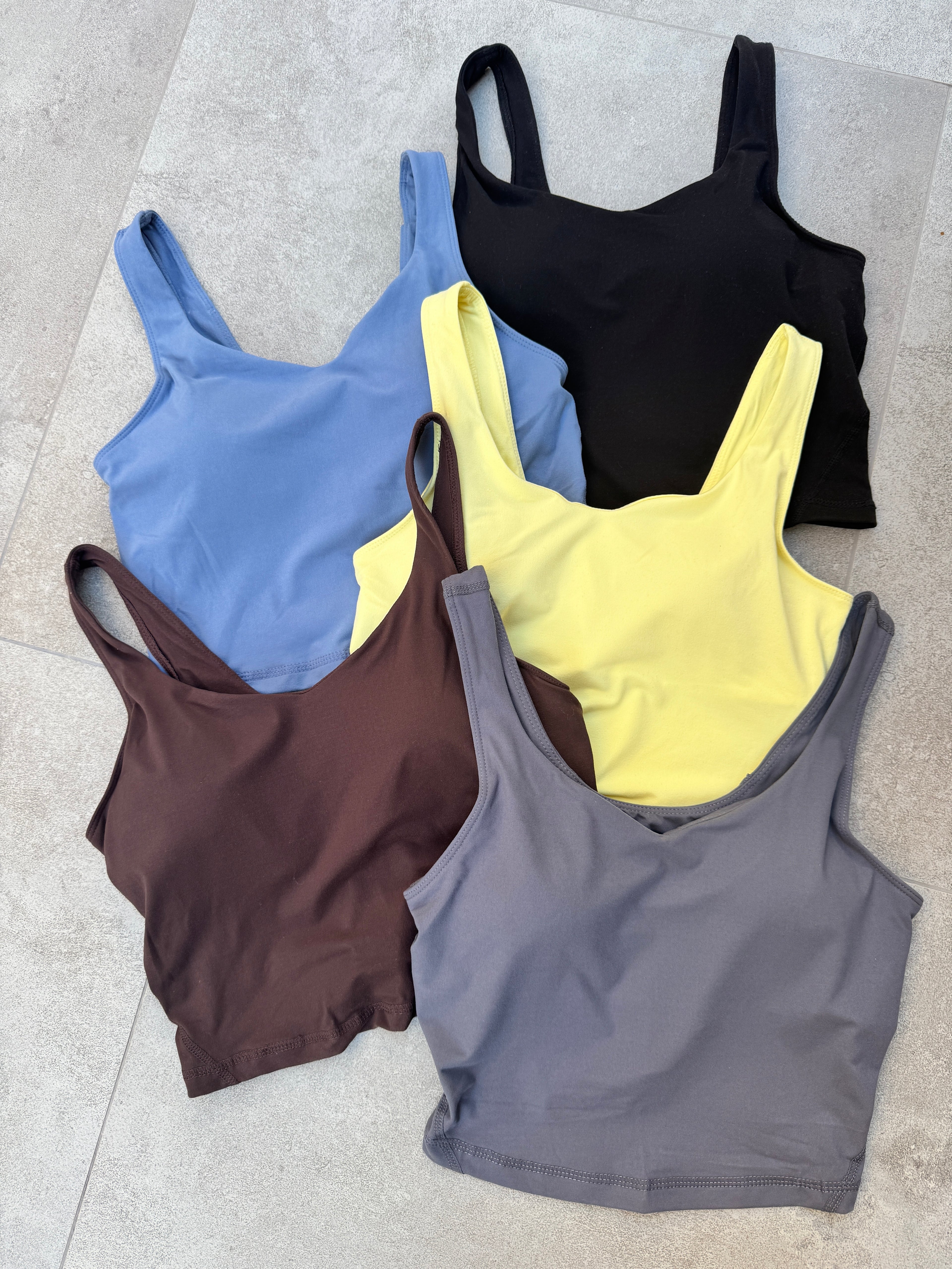 Rae of Sunshine Yoga Top w/Bra