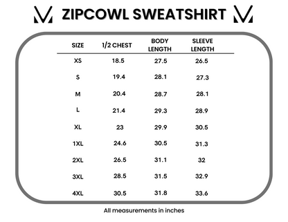 Zoey ZipCowl Sweatshirt - I Put A Spell On You and Black