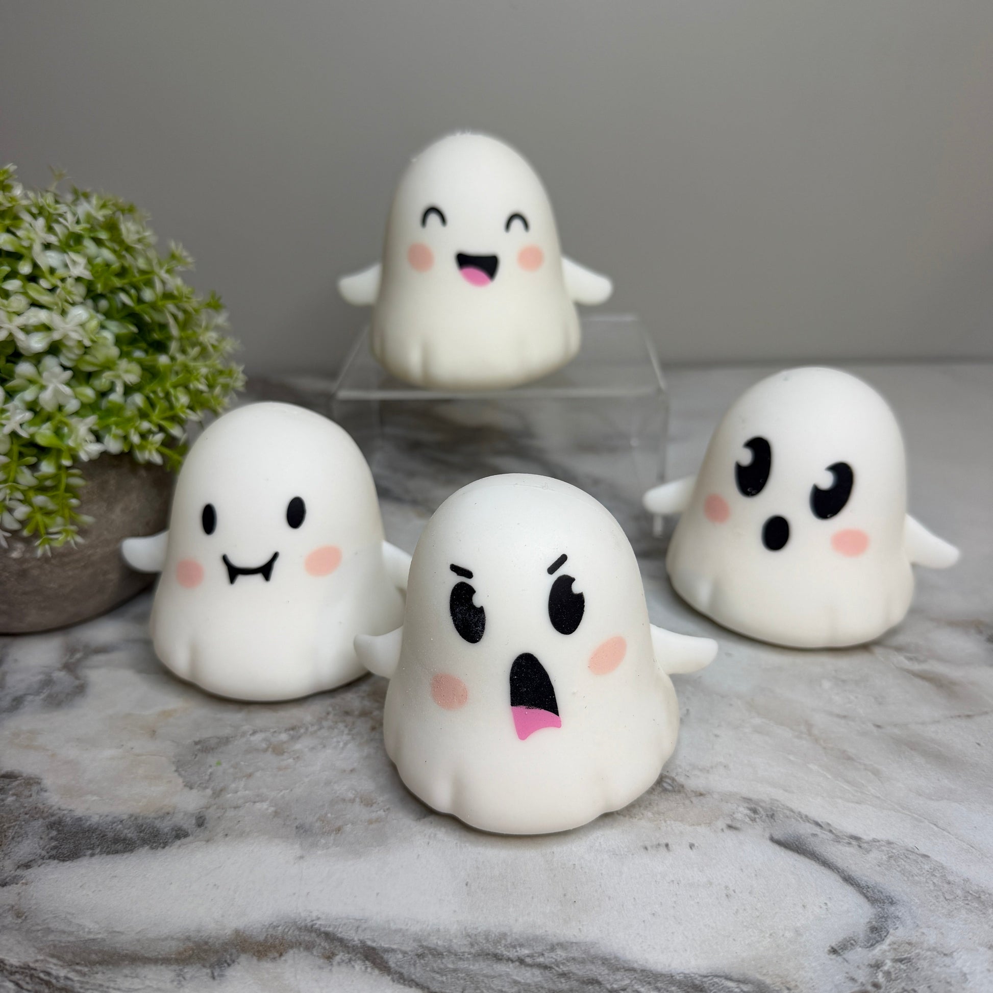 Squishy Toy - Marshmallow Ghost