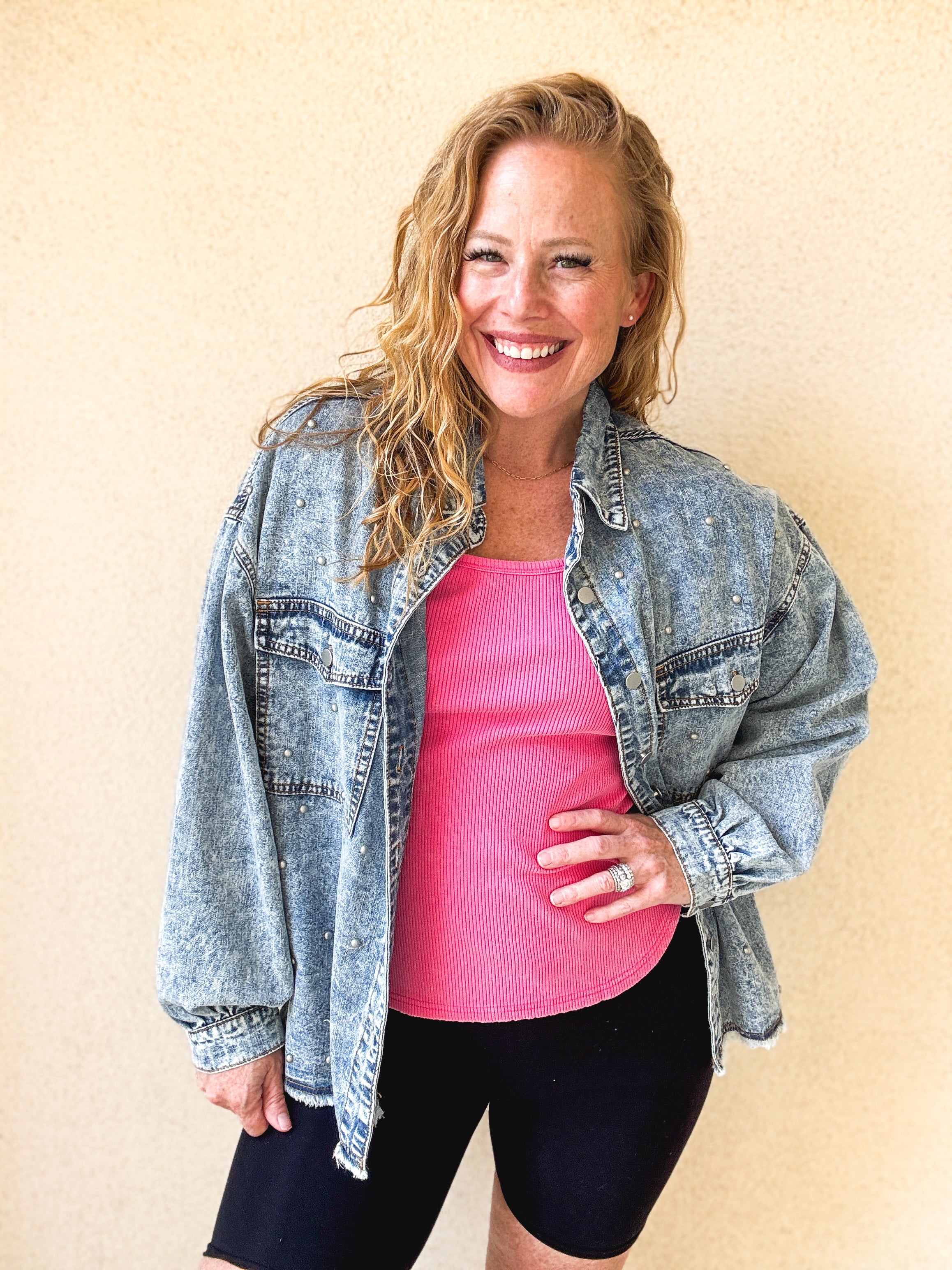 Smarty Pants Denim Shacket