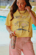 3 Fish Yellow Tee