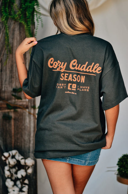 Cozy Cuddle Season Mock Tee