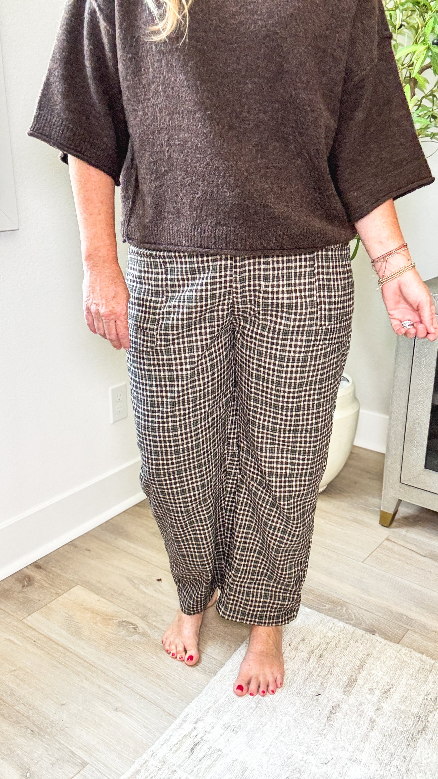 Main Character Plaid Pants