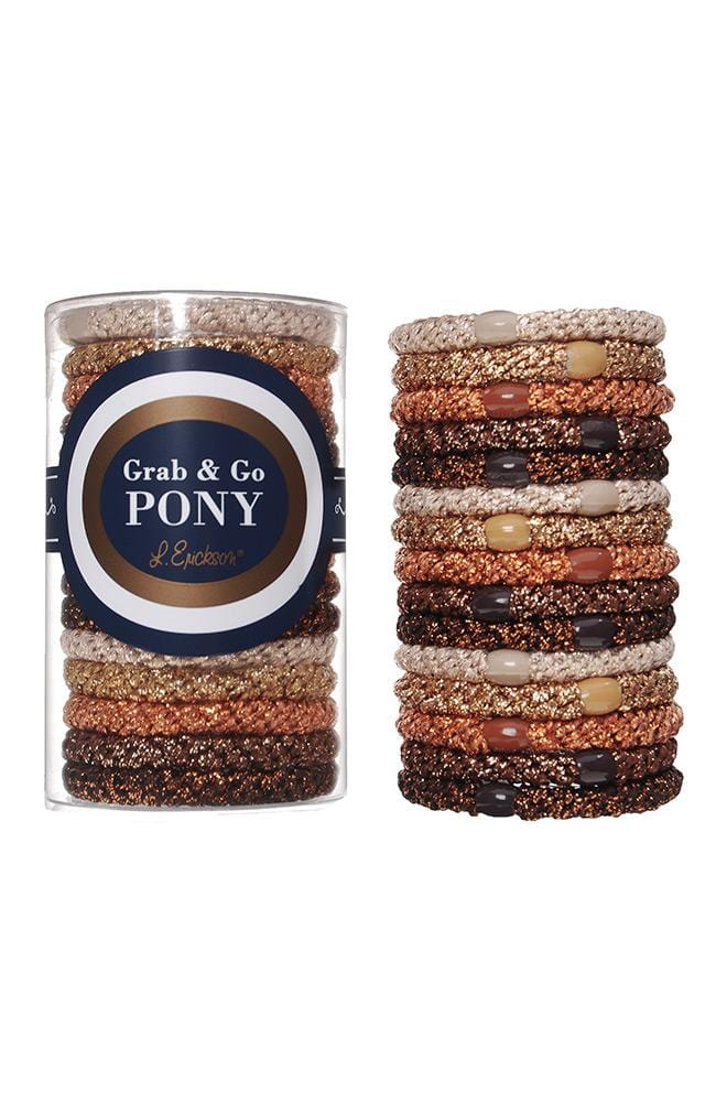 Luxe Hair Tie Tubes - 15 Pack