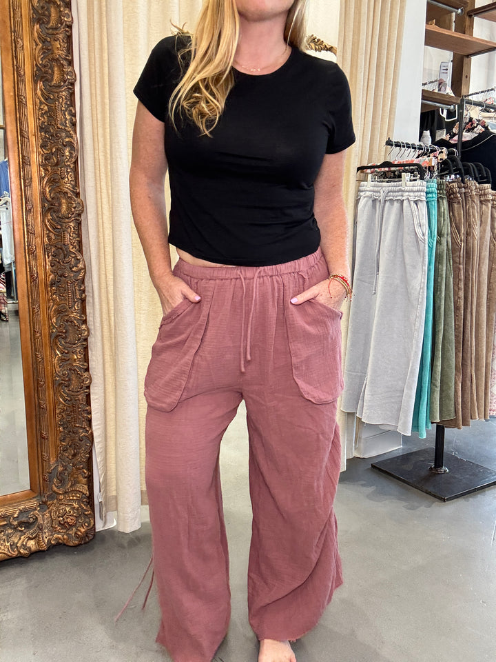 Terracota Wide Leg Pant