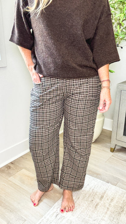 Main Character Plaid Pants