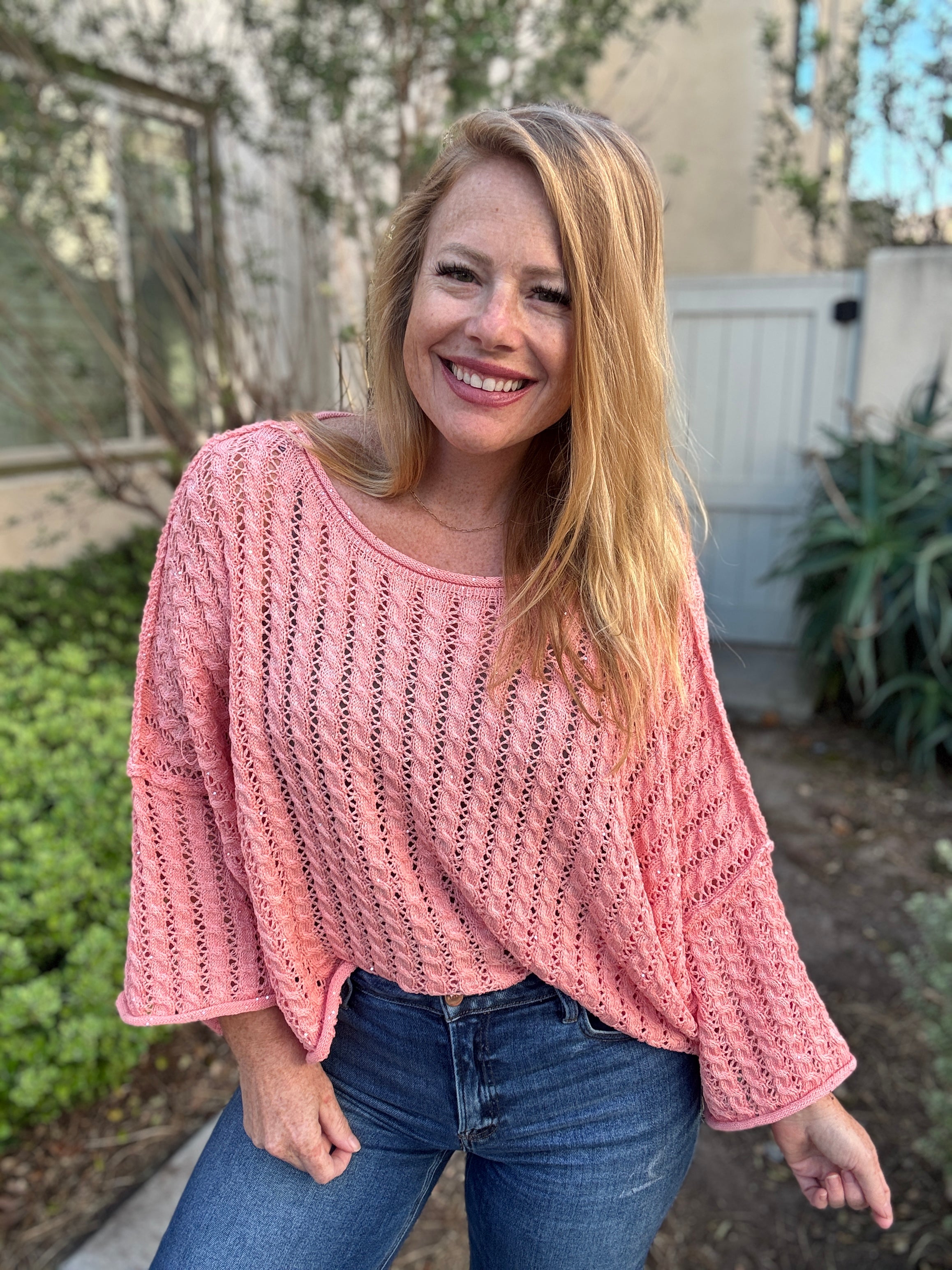 Sunset Skies Knit Sweater - 2 Colors