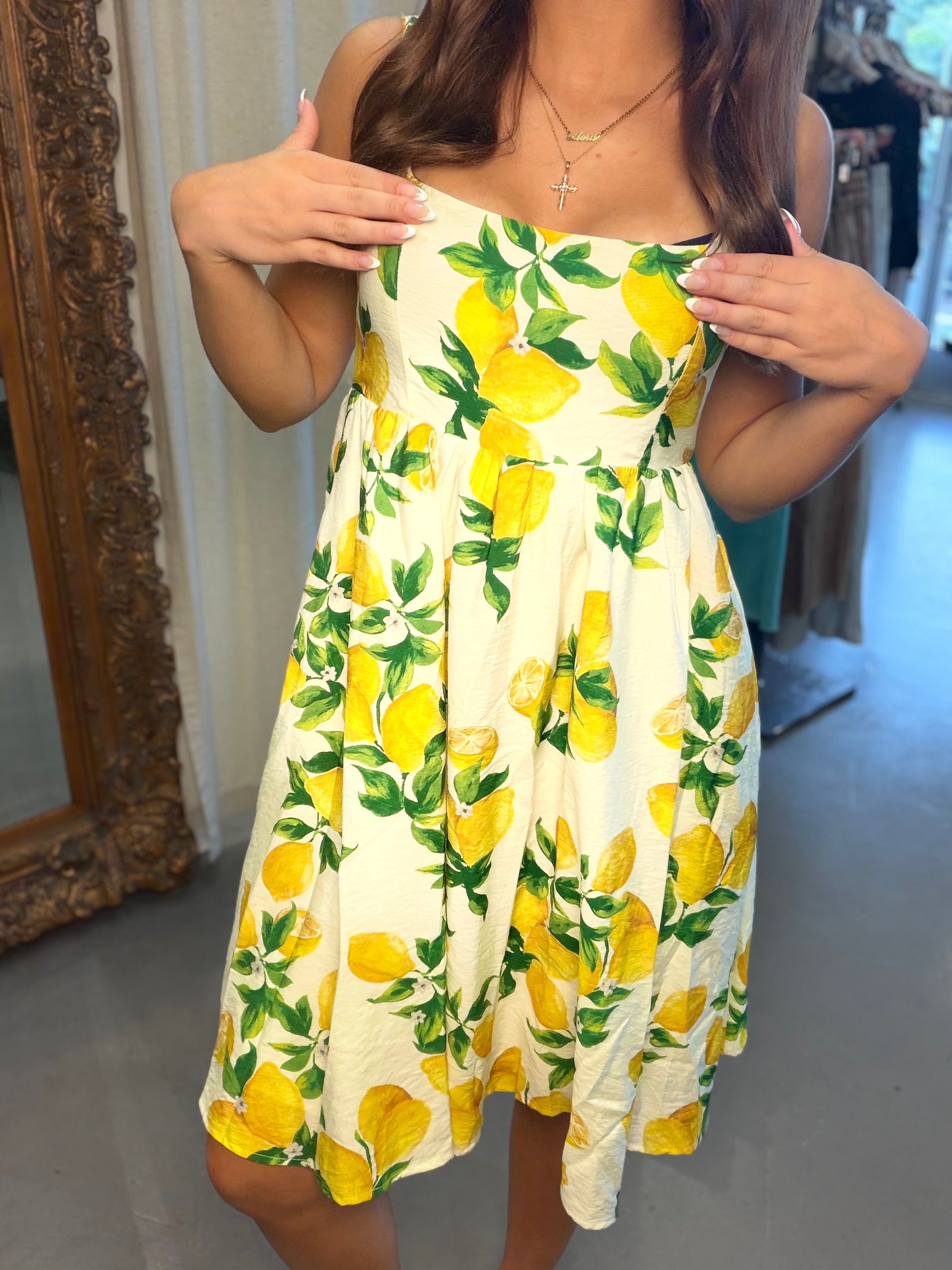Santorini Sunshine Dress