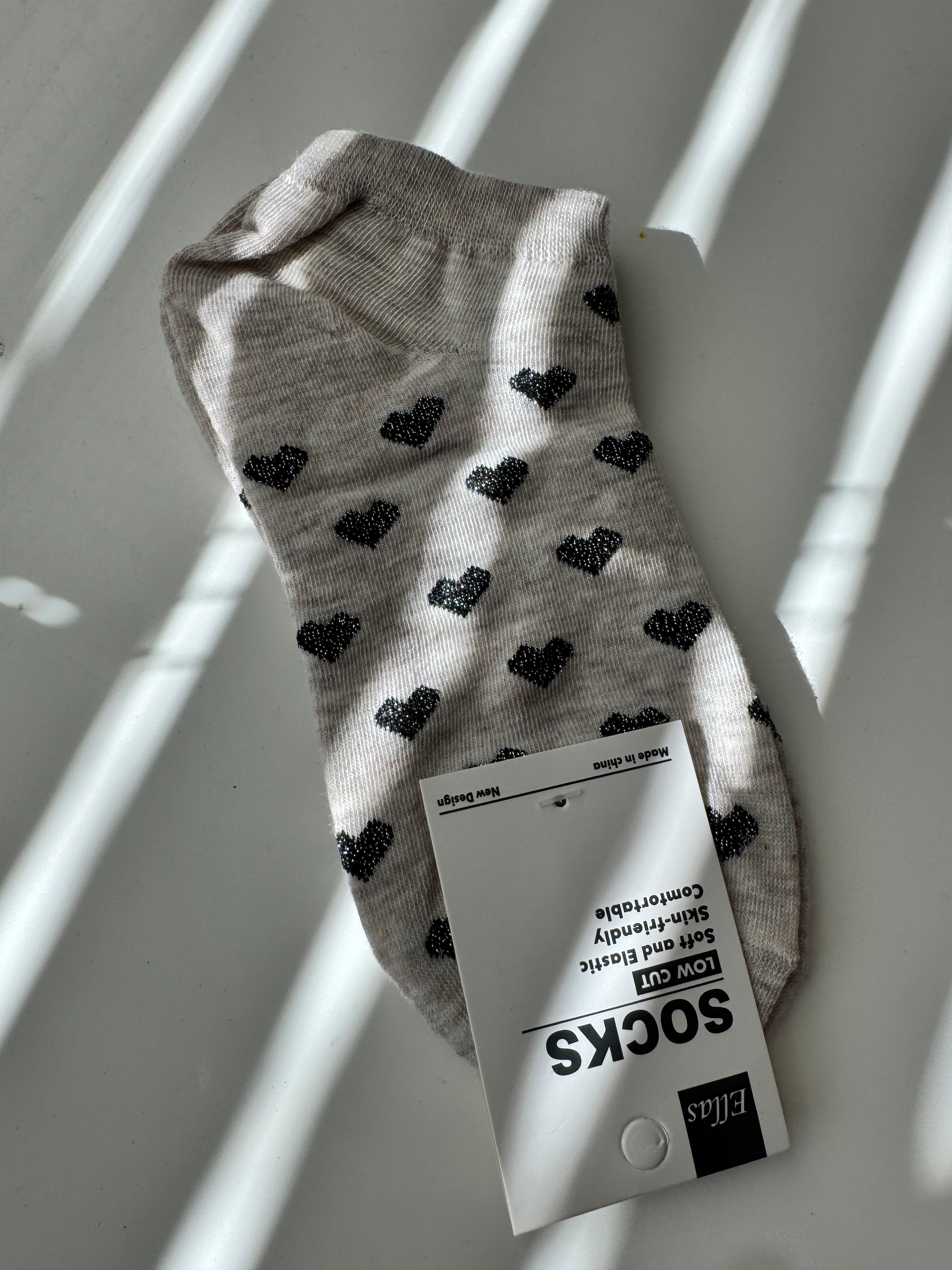 Sparkle Bow Ankle Socks