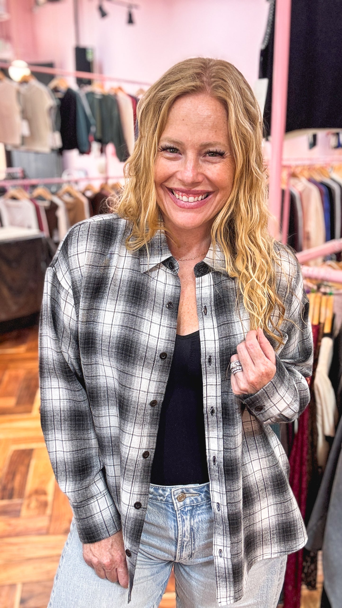 Grey Skies Flannel