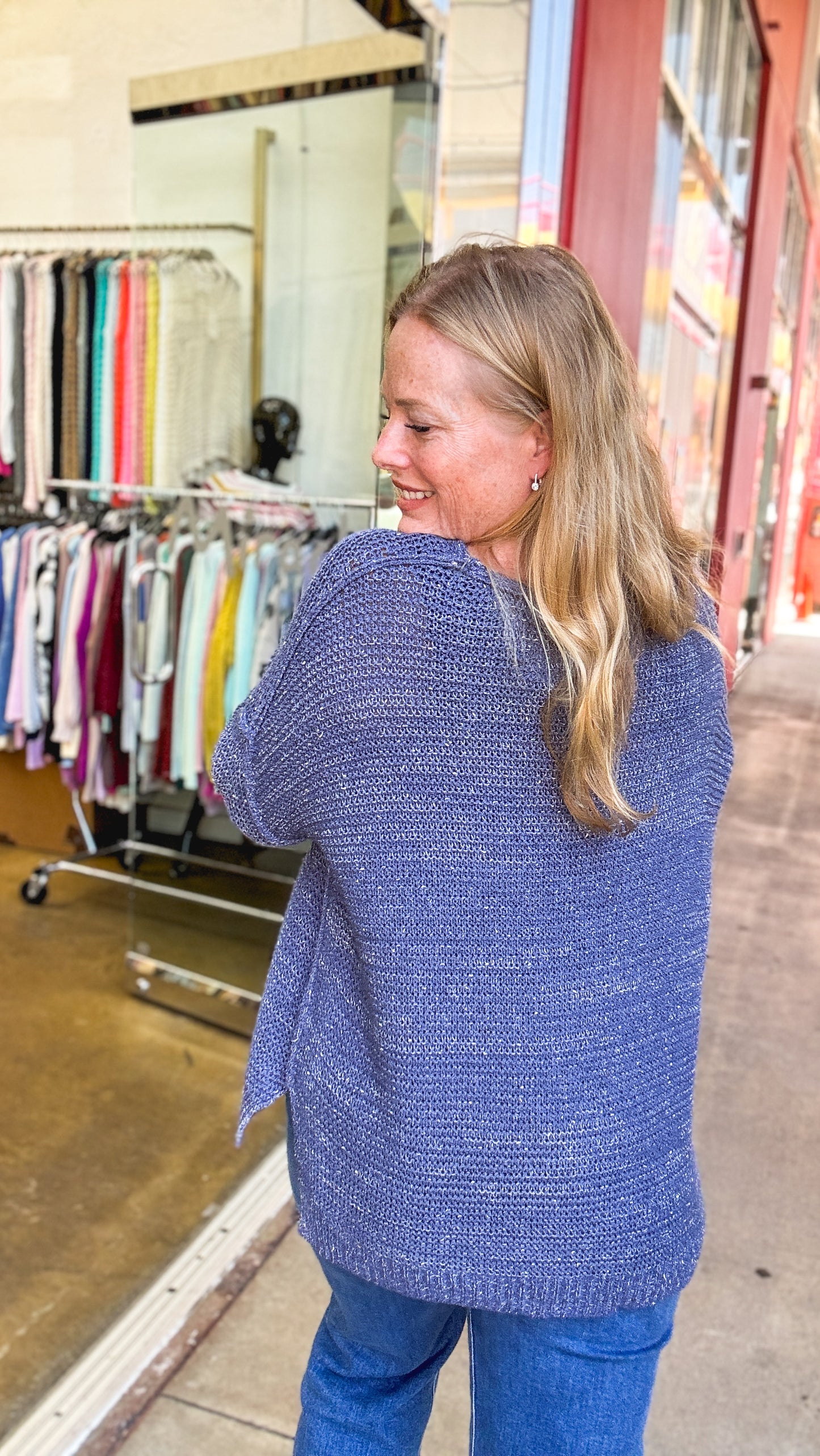 Blue Skies Ahead Sweater