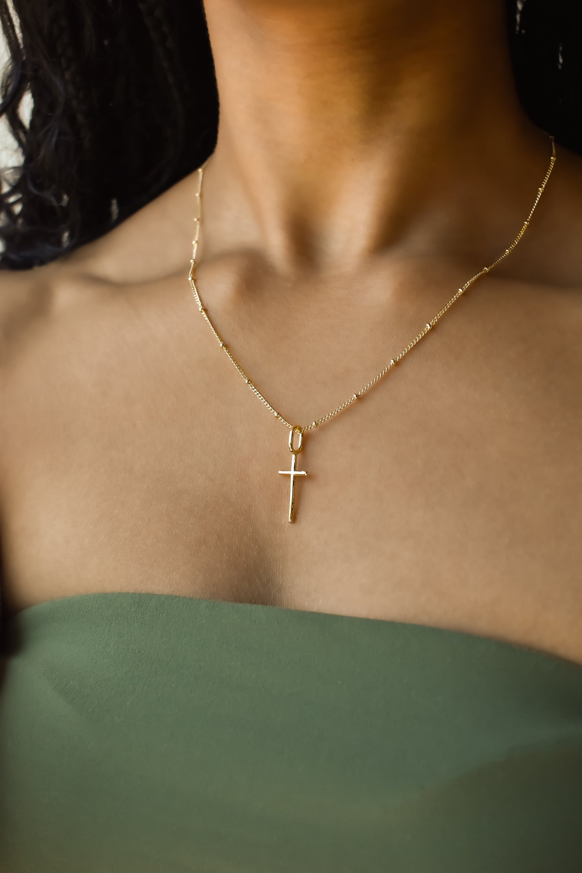 Zoey Cross Charm