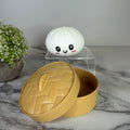 Squishy Toy - Viral Dumpling, Solid White
