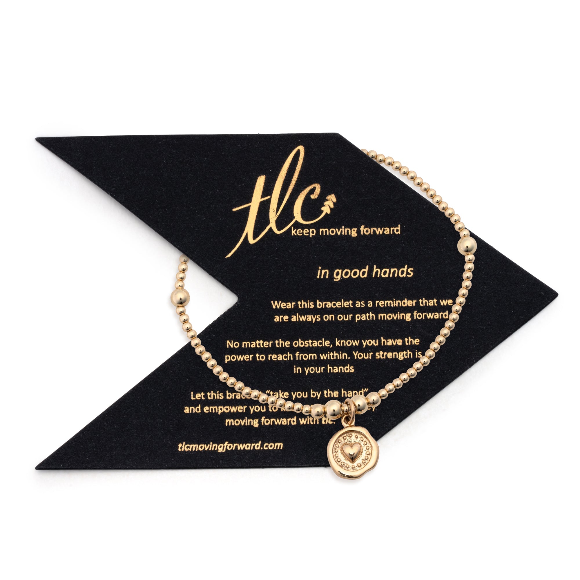 Brave Heart - 2mm Gold Filled & Bronze Charm Resilience Bracelet