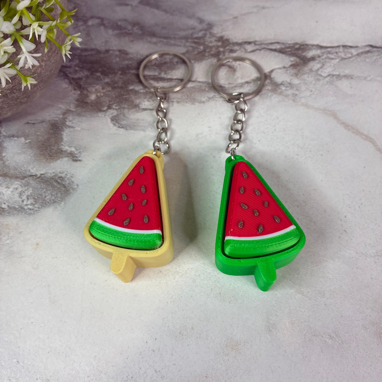 Keychain Clicker Toy - Watermelon