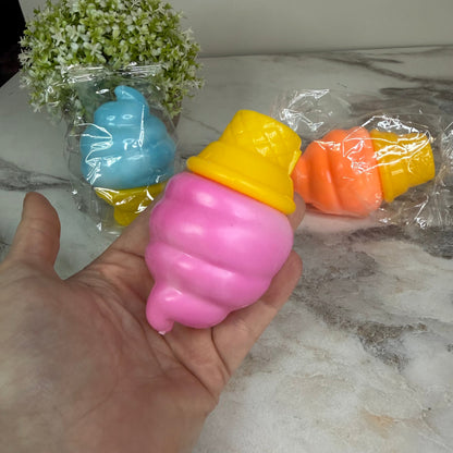 Stress Squishy Toy - Ice Cream Cone - PREORDER