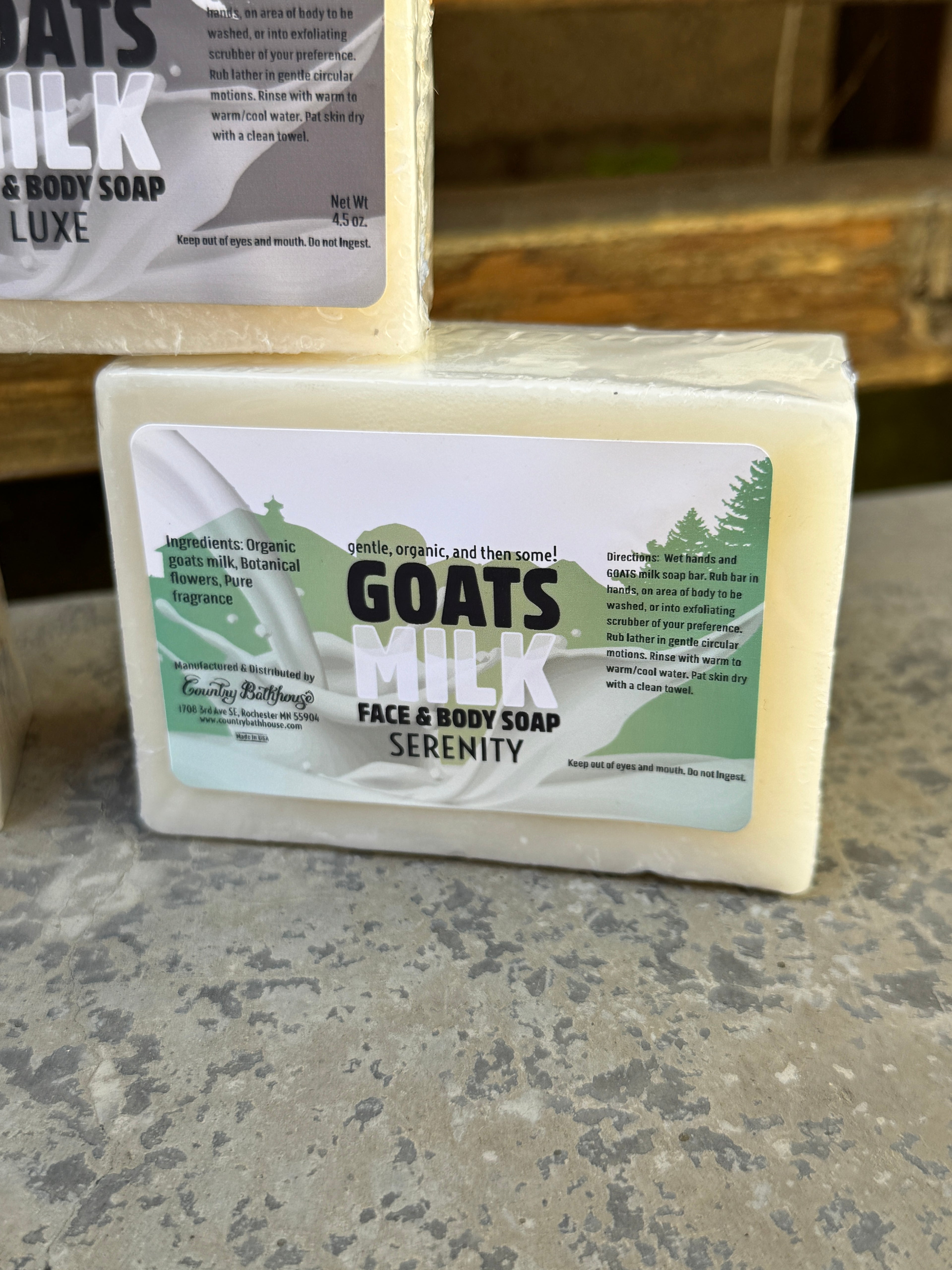 Organic Goats Milk Face & Body Bar