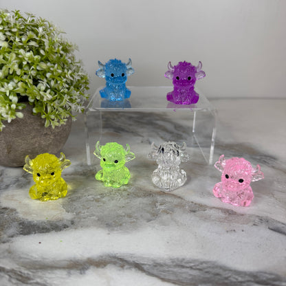 Squishy Toy - Ice Ice Highland Cow