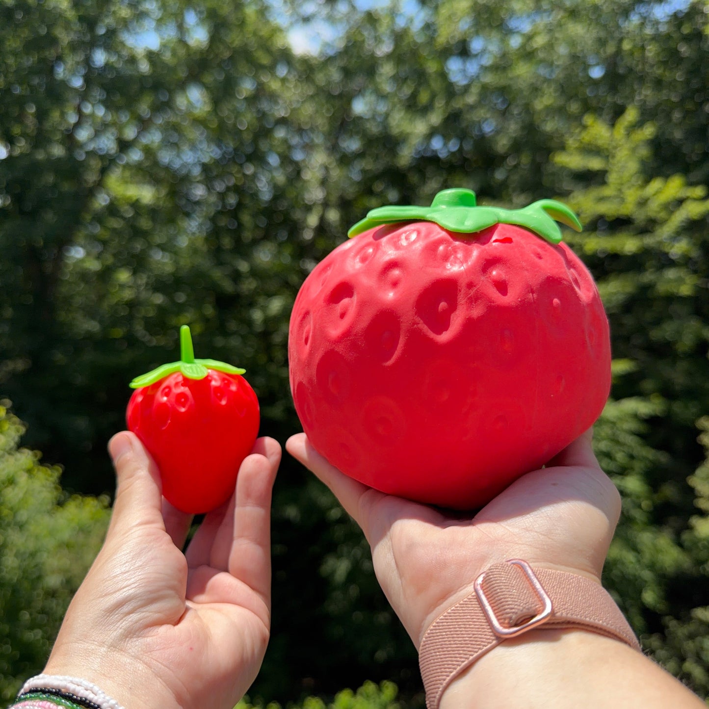 Squishy Toy - Strawberry Dough, Jumbo