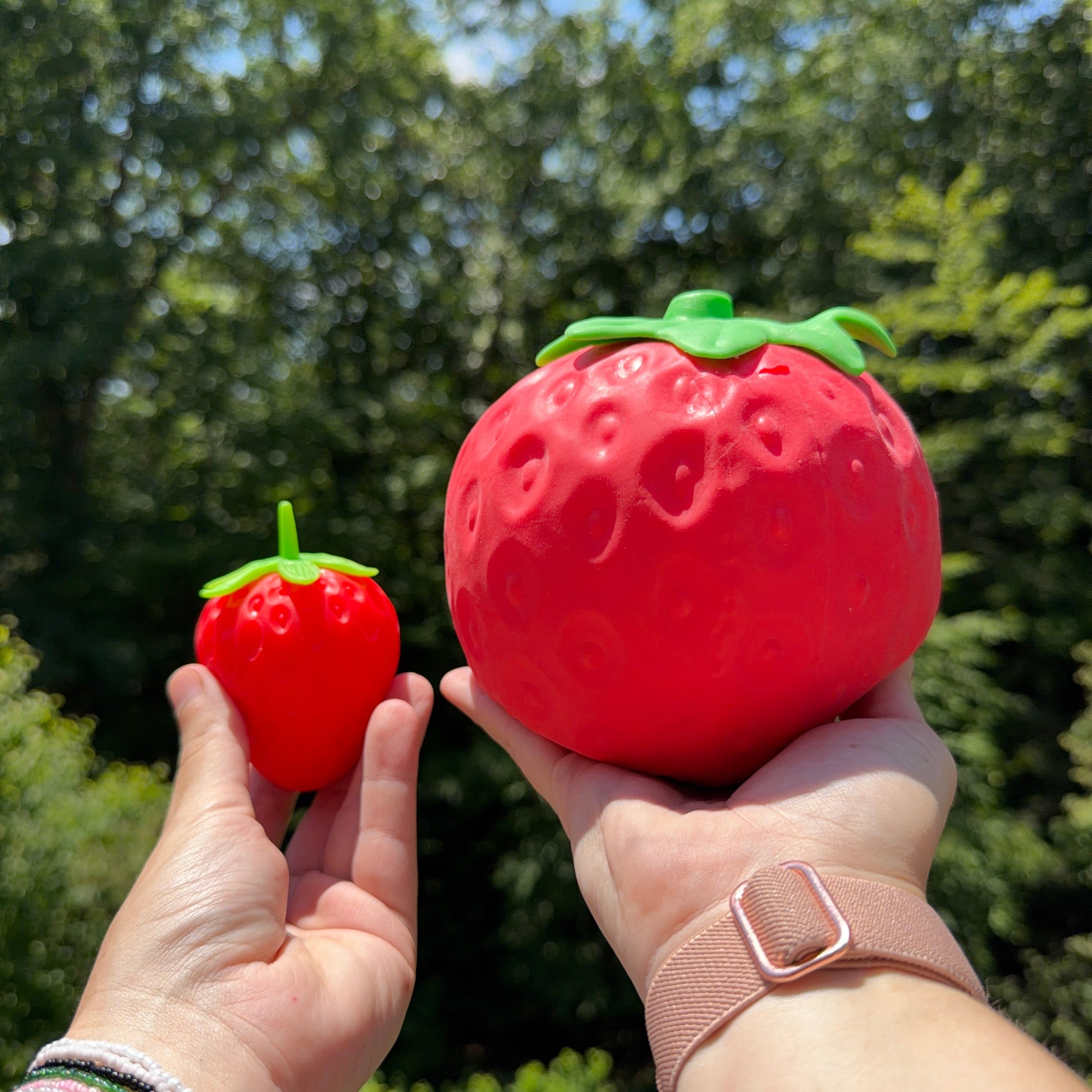 Squishy Toy - Strawberry Dough, Jumbo