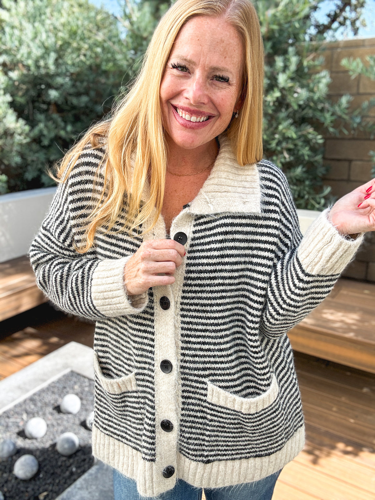 Needed This Button Down Sweater by POL
