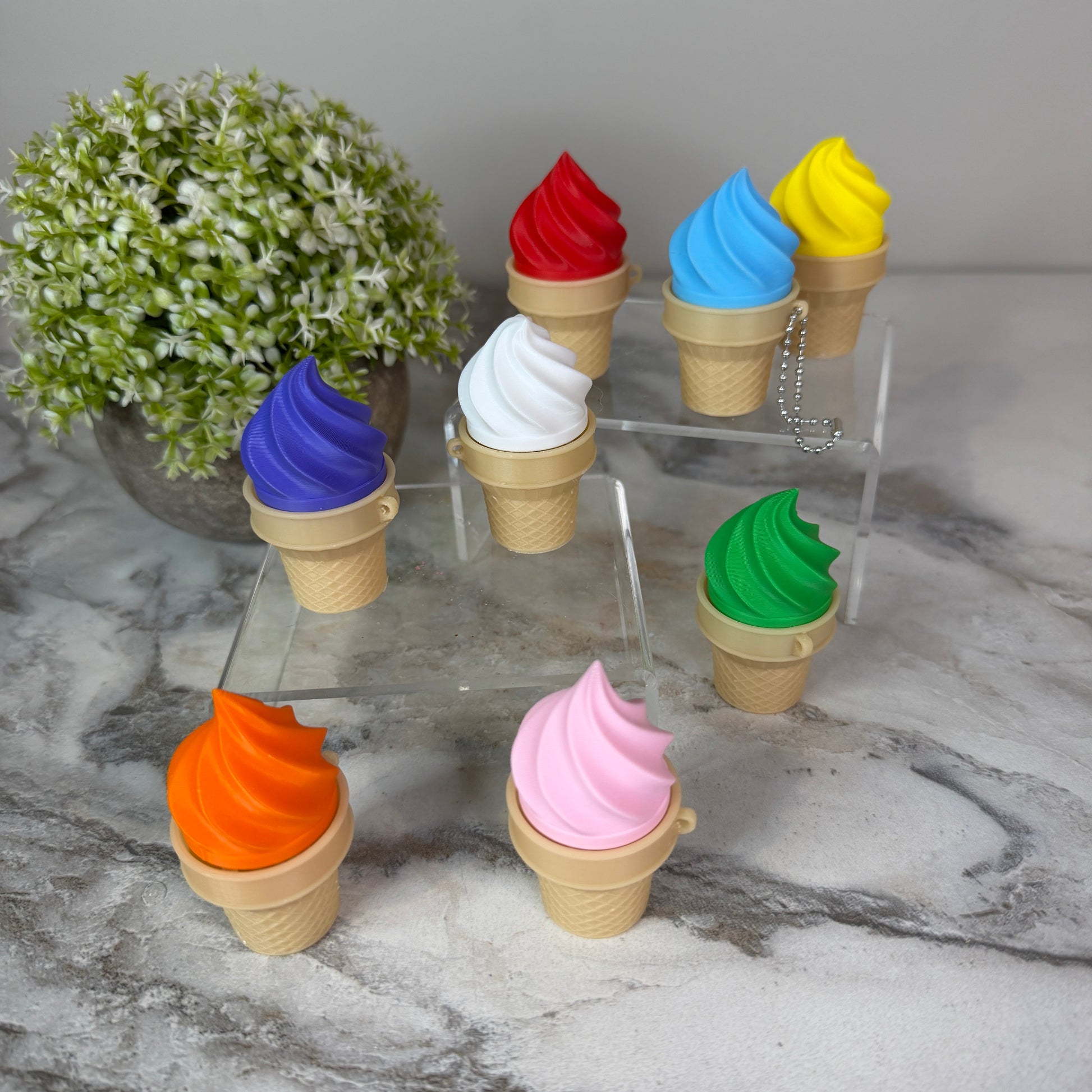Toy - Sensory Clickers, Ice Cream Cone