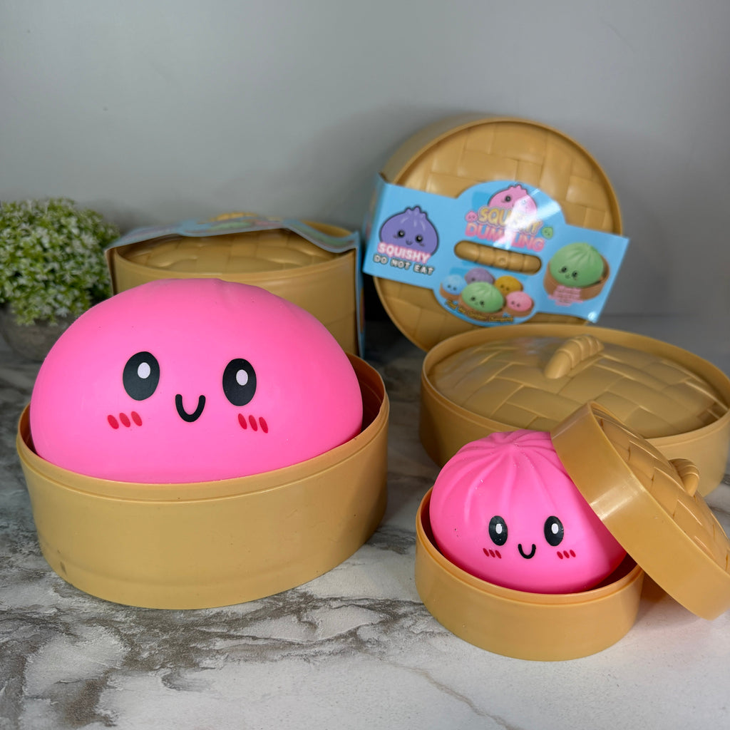 Squishy Toy - XL Dumpling, Quick Squeeze Solid