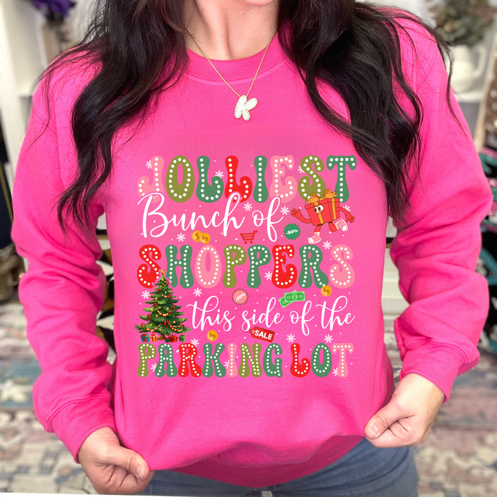 Jolly Shoppers Graphic Crewneck