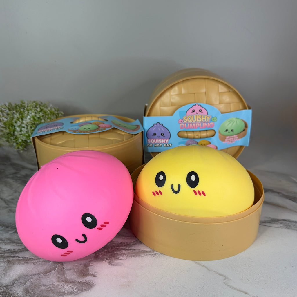 Squishy Toy - XL Dumpling, Quick Squeeze Solid