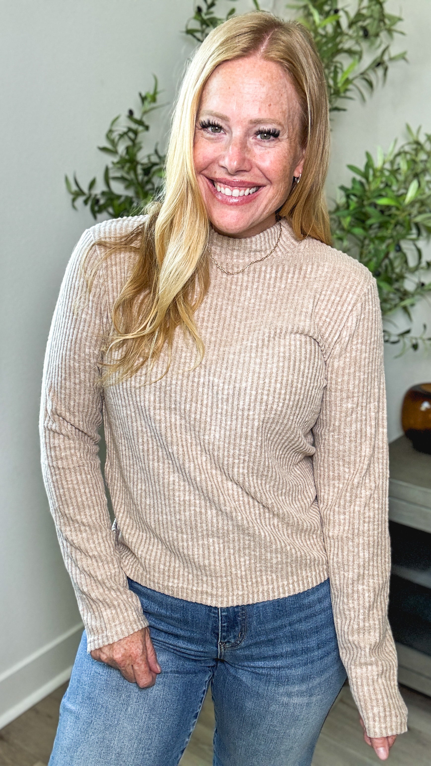Quiet Luxury Mock Neck