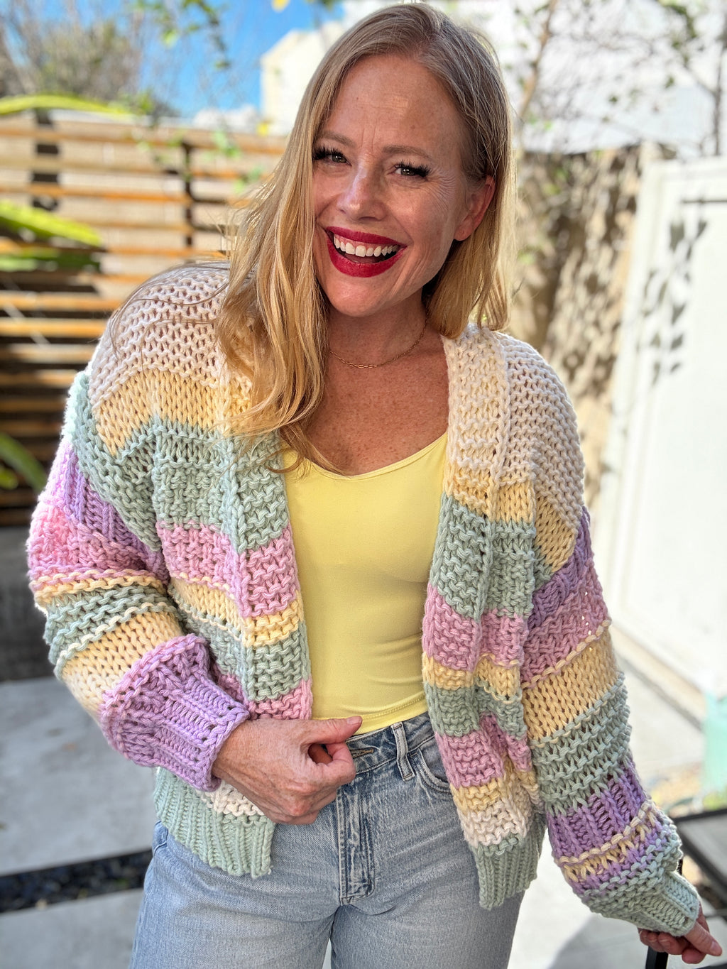 Tessa Rainbow Cardigan