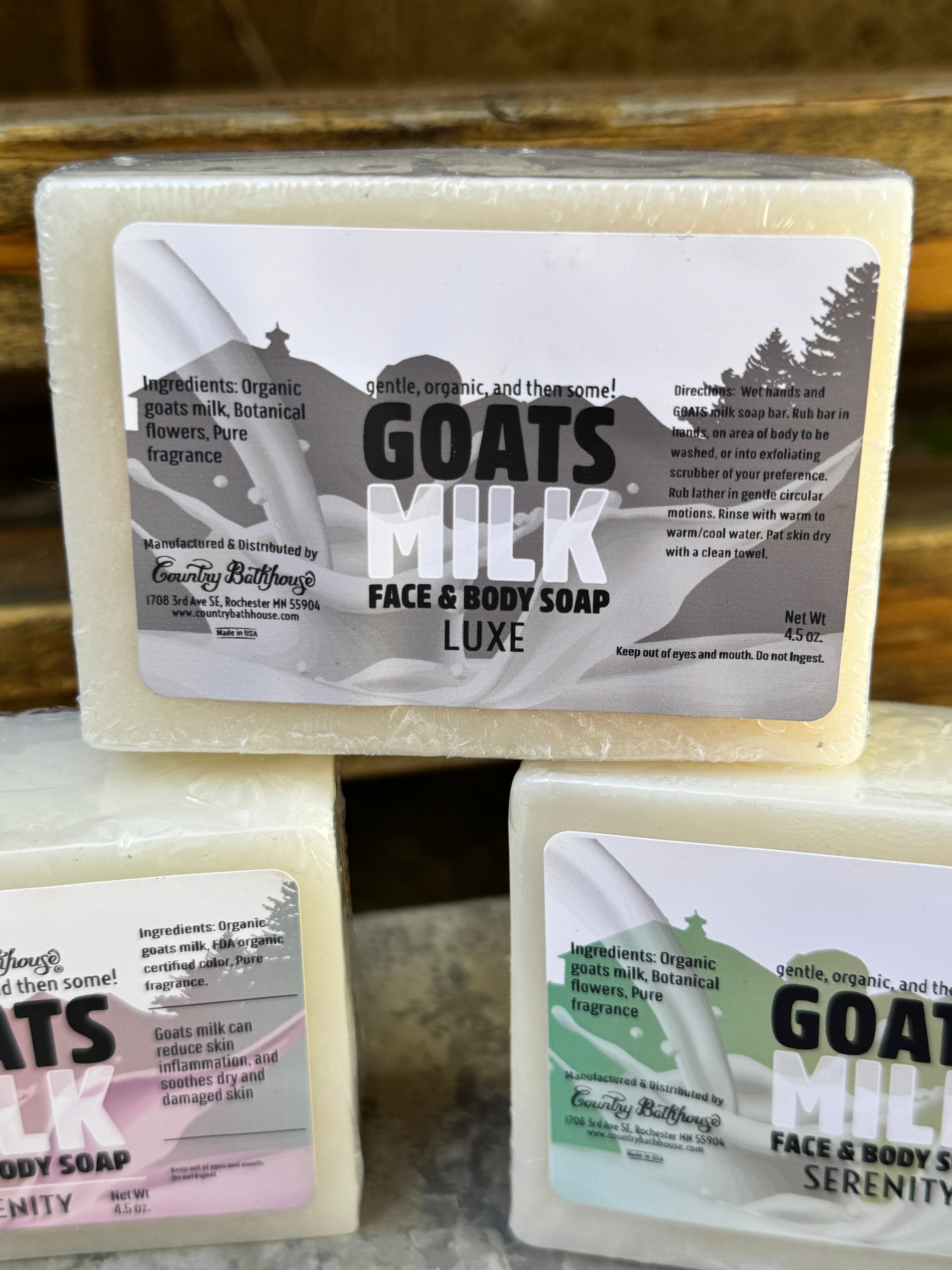 Organic Goats Milk Face & Body Bar