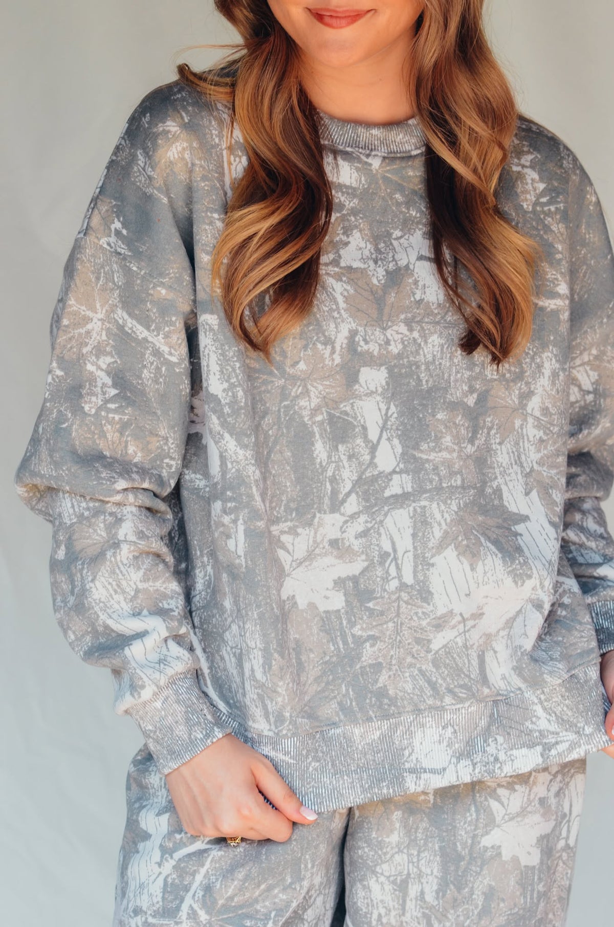 PREORDER ITEM (Estimated ship date 11/10) Vintage Camo Crew Sweatshirt