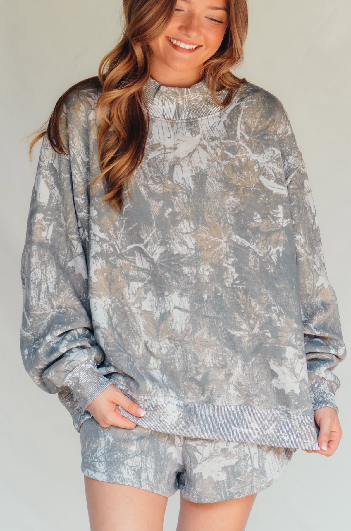 PREORDER ITEM (Estimated ship date 11/10) Vintage Camo Fleece Shorts
