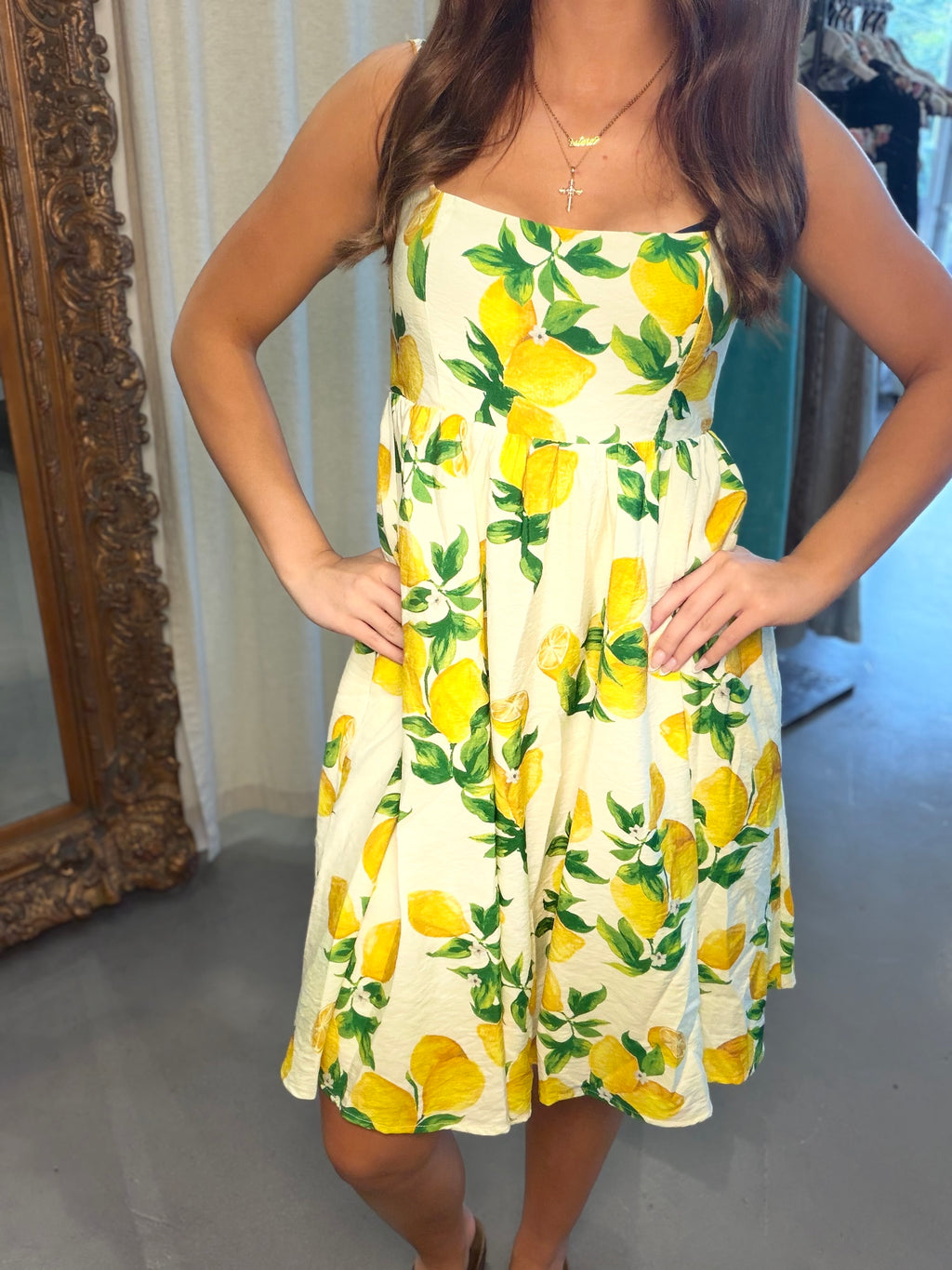 Santorini Sunshine Dress