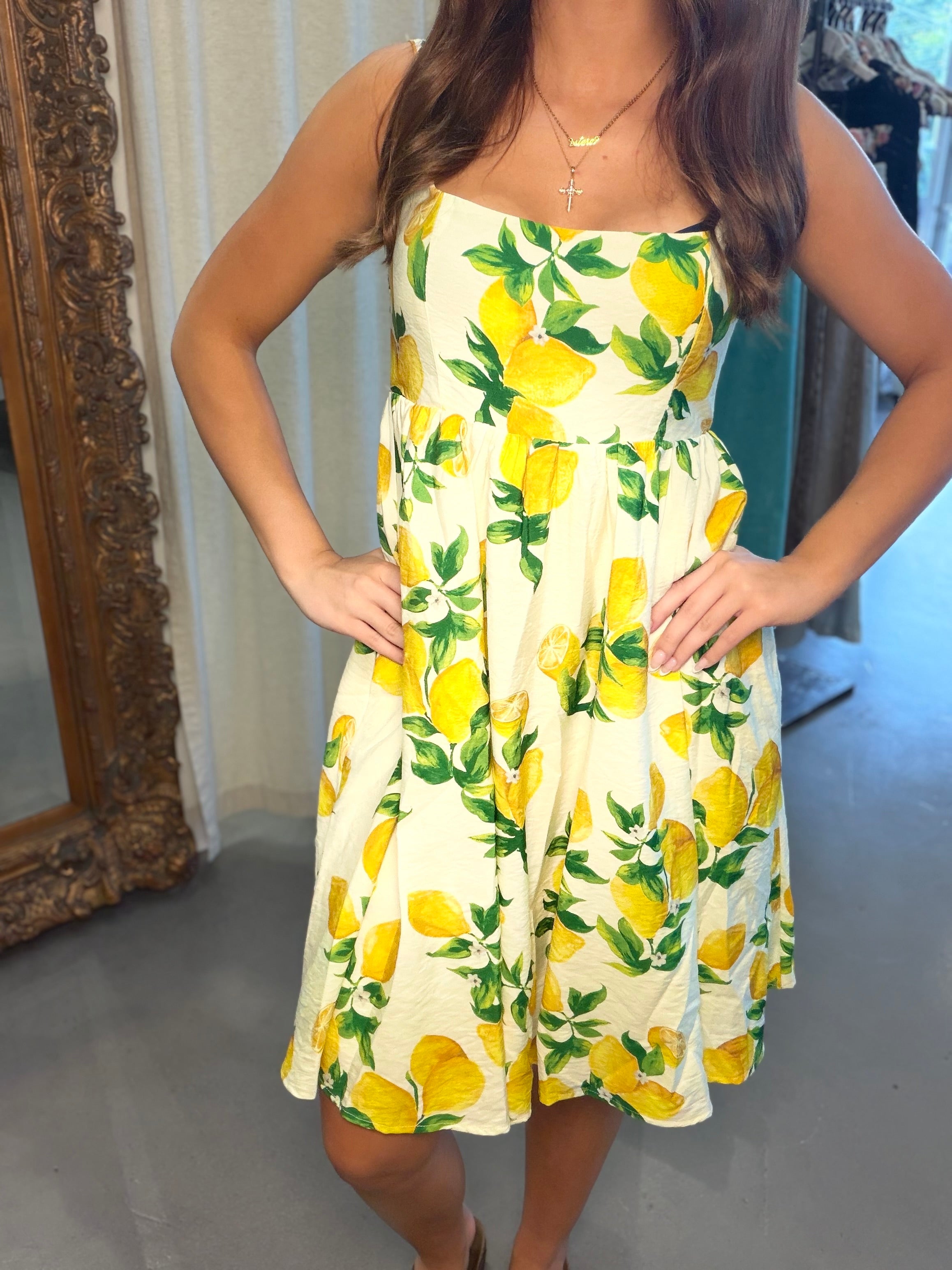 Santorini Sunshine Dress