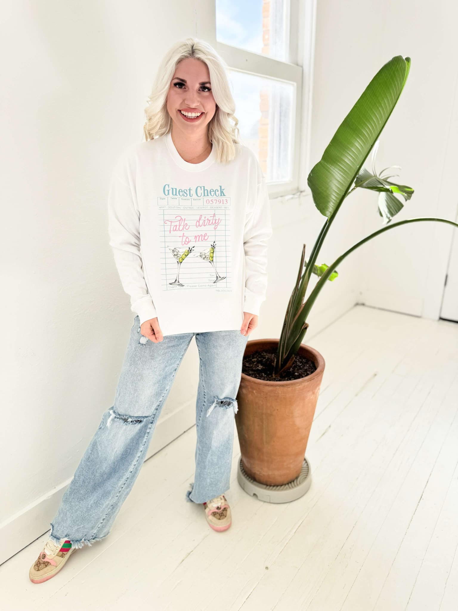 Talk Dirty To Me Martinis Graphic Tee