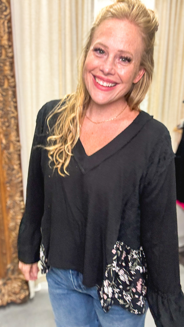 Ella V-Neck Blouse