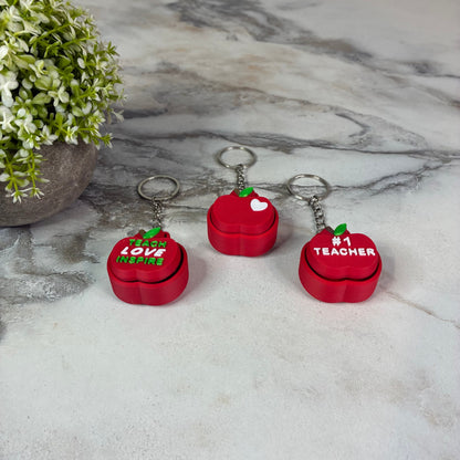Keychain Clicker Toy - Apple Teacher