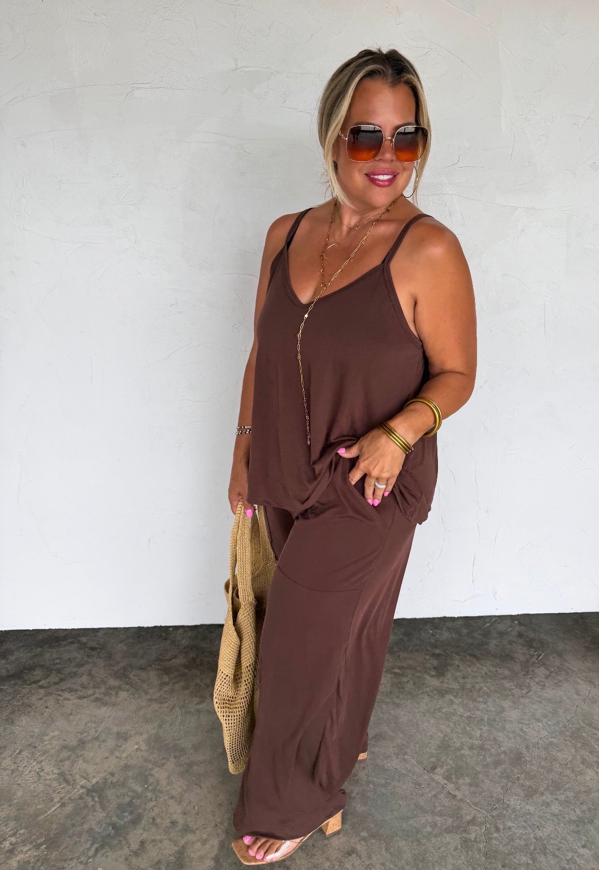 PREORDER - Delilah Pant Set in 3 Colors