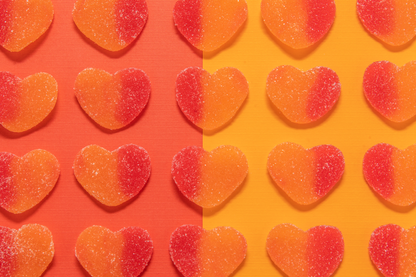Peach Hearts