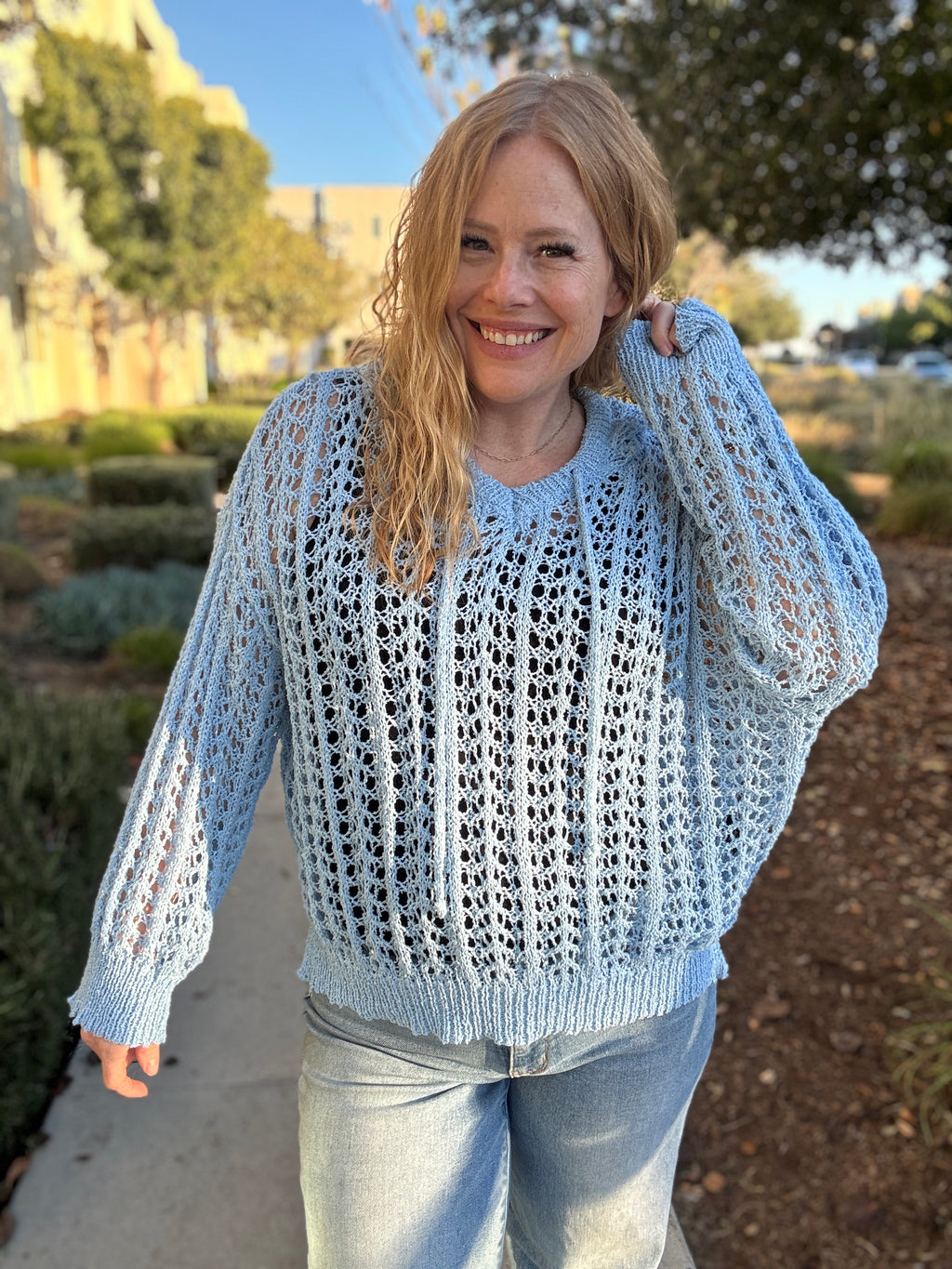 Barefoot Soul Crochet Knit Sweater