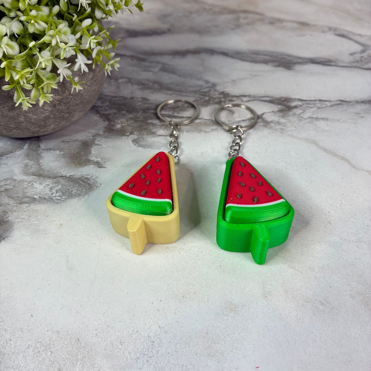 Keychain Clicker Toy - Watermelon